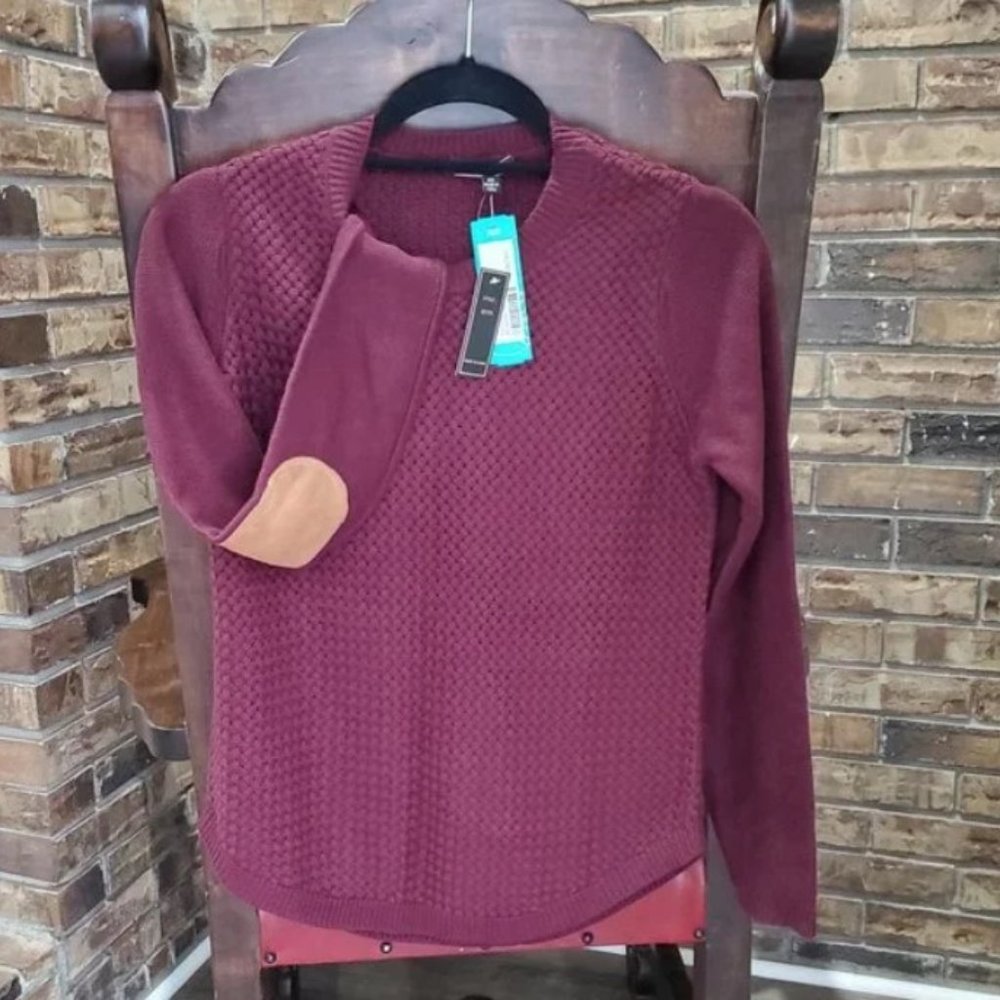 Lety & Me Josey Elbow Patch Sweater - Stitch Fix